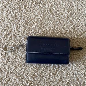 Navy blue Coach wallet